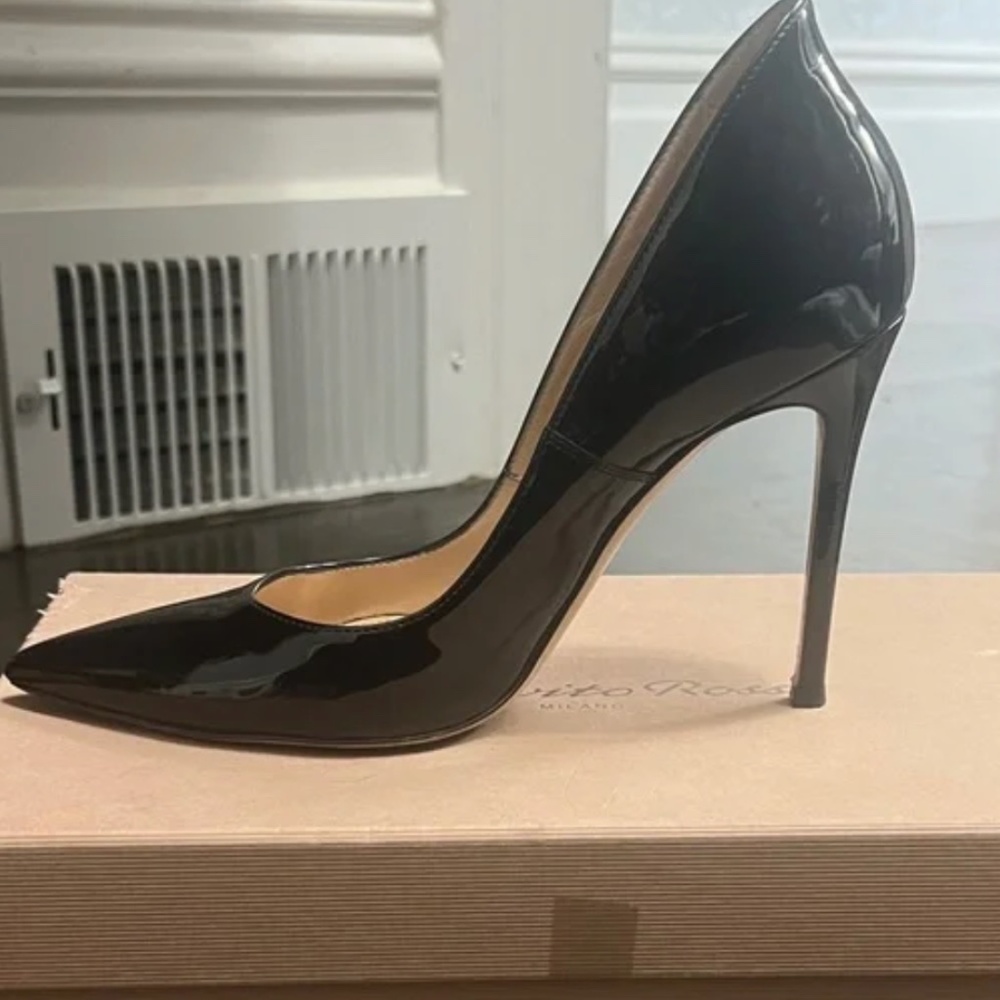 Gianvito Rossi Pumps Stiletto Heels EU 37 Black